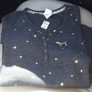 Pink thermal sleep dress